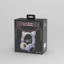 Load image into Gallery viewer, New Arrival LED Cat Ear Noise Cancelling Headphones Bluetooth 5.0 Young People Kids Headset Support TF Card 3.5mm Plug With Mic