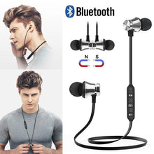 Load image into Gallery viewer, Wireless Bluetooth Earphone Stereo Headphones Sport Bluetooth Headset Earbuds Magnetic Earpiece With Mic For IPhone Xiaomi