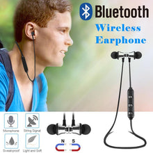 Load image into Gallery viewer, Wireless Bluetooth Earphone Stereo Headphones Sport Bluetooth Headset Earbuds Magnetic Earpiece With Mic For IPhone Xiaomi