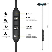 Load image into Gallery viewer, Wireless Bluetooth Earphone Stereo Headphones Sport Bluetooth Headset Earbuds Magnetic Earpiece With Mic For IPhone Xiaomi