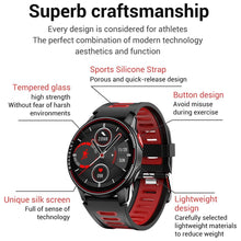 Load image into Gallery viewer, 2020 New L6 Smart Watch IP68 Waterproof Sport Men Women Bluetooth Smartwatch Fitness Tracker Heart Rate Monitor For Android IOS
