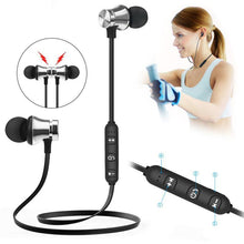 Load image into Gallery viewer, Wireless Bluetooth Earphone Stereo Headphones Sport Bluetooth Headset Earbuds Magnetic Earpiece With Mic For IPhone Xiaomi
