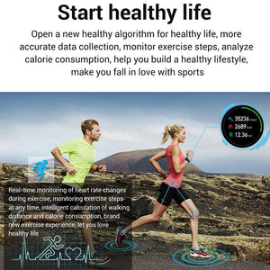 2020 New L6 Smart Watch IP68 Waterproof Sport Men Women Bluetooth Smartwatch Fitness Tracker Heart Rate Monitor For Android IOS